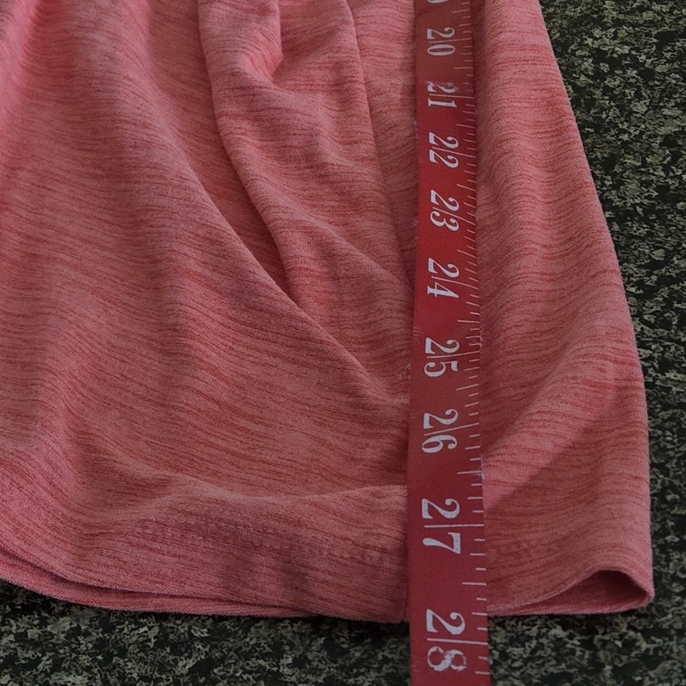 Old Navy Racer Back Tank Womens XL Coral Color Top Ruffled Straps - Picture 8 of 8